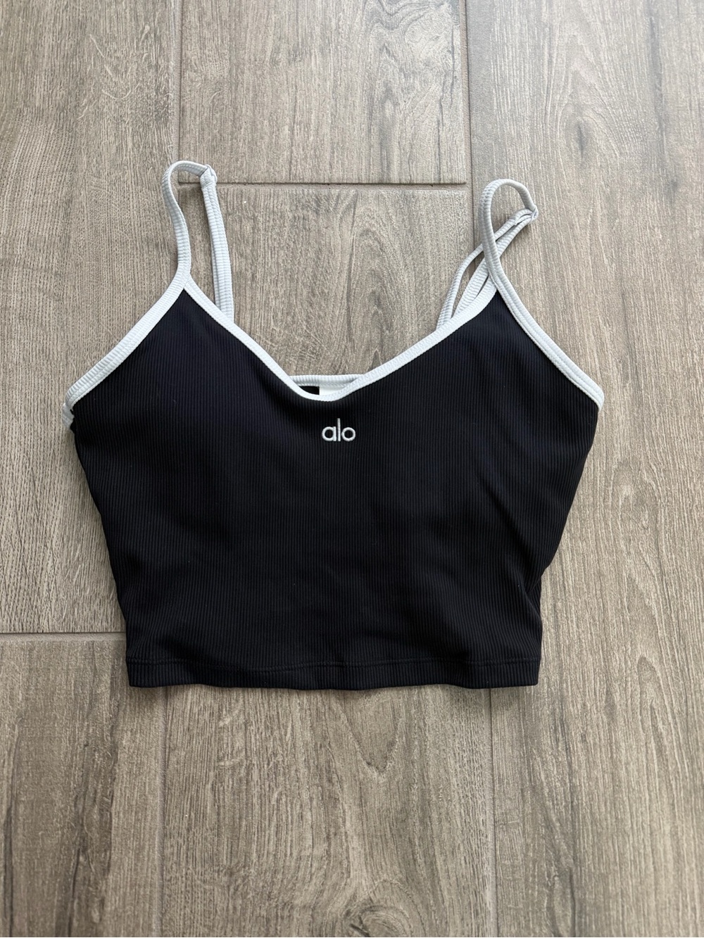 Alo Goddess Ribbed First Pick Bra Tank